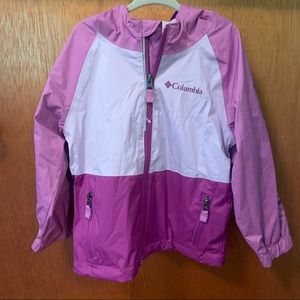 NWT Columbia rain jacket - purple - size 4T